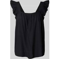 Pieces Bluser Pieces Pcpia Sl Top Bluse - Black