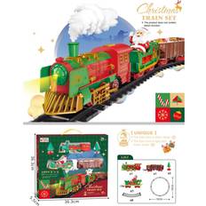 Sammar Gifts Christmas Train Set Santa Music Head Light