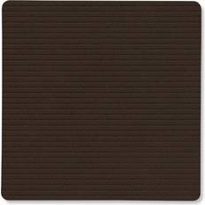 Lind DNA Corduroy Square Hazel - Brun Glasunderlägg