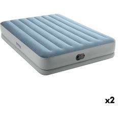Intex Comfort Queen Oppblåsbar Madrass 152 x 36 x 203 cm 2 Enheter