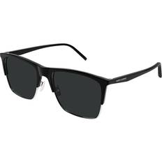 Solbriller Saint Laurent Asian Fit Solbriller Mænd - Black
