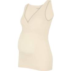 One Size Bluser Mamalicious Mlheal Tess Sl Top - White