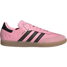 Men - Pink - adidas Samba Shoes adidas Samba Messi Soccer Shoe - Light Pink/Core Black/Gum