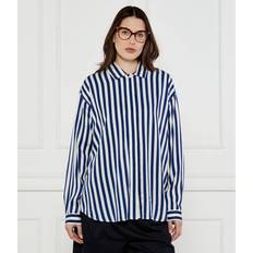 Marc O'Polo Bluser Marc O'Polo Blouse - Navy/Hvid