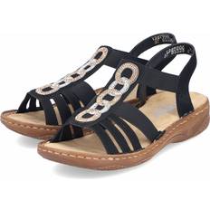 Rieker Sandaler - Guld/Sort