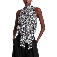Anine Bing Bluser Anine Bing Brooke Top - Black/White Heart