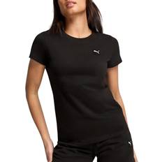 Puma Dam T-shirts Puma Women's ESS Elevated T-Shirt - Black