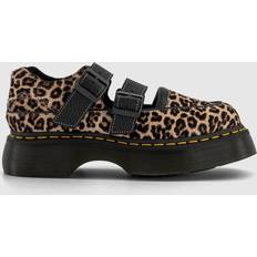 Dr. Martens Womens Buzz Mary Jane Shoes - Leopard