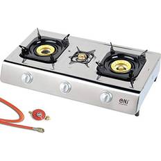 Stainless Steel Gas Cooker 3 Lamps