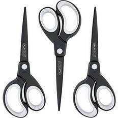 Scissors Rapesco Titanium Lightweight Soft Grip Paper Scissors Set of 3