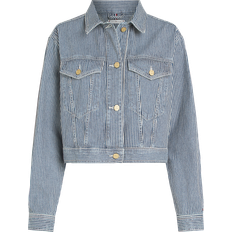 Tommy Hilfiger Women Jackets Tommy Hilfiger Striped Short Jacket - Blue