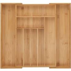 Cutlery Trays Relaxdays 5 x 30.5-50 x 47 cm Extendable Drawer Organiser Cutlery Tray