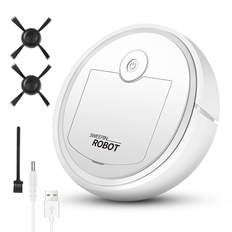 Robot Vacuum Cleaners Typecat Robotic Vacuum Intelligent Low Noise Floor Sweeper Dust Catcher