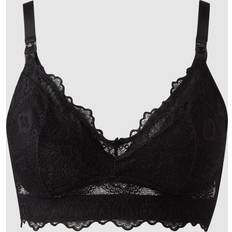 A Maternity & Nursing Wear Understatement Lace Nursing Bralette Black