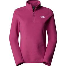 The North Face Women's 100 Glacier 1/4 Zip - Cyber Berry