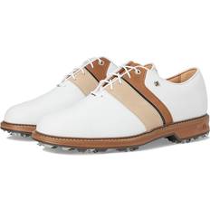FootJoy Premiere Series Packard LX Golf Shoes - White/Blue/Brown