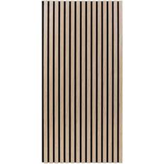 Décorations Murales Atmosphera Panneau D'Coratif Mural Colva Bois Clair 120x60 cm Décoration Murale