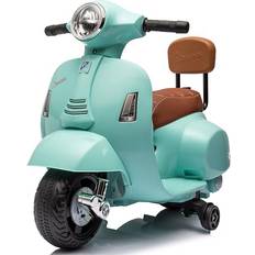 Vespa Elektroroller 18m Elektrofahrzeug Scooter mit Rückenlehne grün