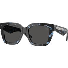 Solglasögon Burberry Woman BE4453 Sunglasses Acetate - Blue Grey
