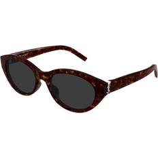 Yves Saint Laurent Solglasögon Yves Saint Laurent SL M148 F Asian Fit 002 Sköldpaddemönstradeshell Solglasögon - Asian Fit
