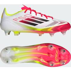 44 - Mjukt underlag (SG) Fotbollsskor adidas F50 Elite Soft Ground Fotbollsskor - Cloud White/Core Black/Solar Yellow