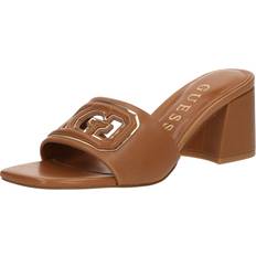 Plateau Sandaler med hæl Guess Pantoletter GALS - Karamel/Guld