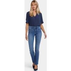 NYDJ Waist-Match Straight Jeans - Marilyn