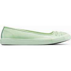 All-Star Converse Chuck Taylor Dainty Ballerina Patent Leather Slip On - Green
