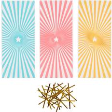 Blue Gift Bags Tala Star Print Party Treat Bags Pack of 20 Pastel