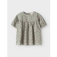 Lil'Atelier Organic NMFDALLY Top - Grøn