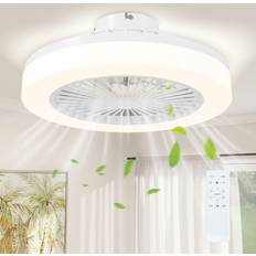 Takfläkt Med LED Lampa 6 Hastigheter