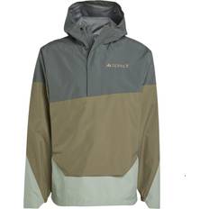 Adidas Men Rain Clothes on sale adidas Terrex Xploric Climaproof Anorak - Legend Ivy/Olive Strata