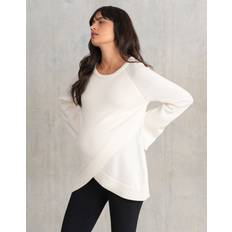 Seraphine Panel Detail Knit Maternity Nursing Jumper