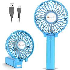 VersionTECH Mini Handheld Fan with USB Rechargeable