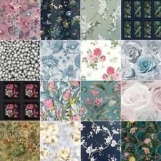 Wow Chinoise Wallpaper Slate Blue World of 900102