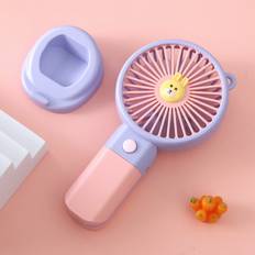 Battery Hand Held Fans RYWOLT Colorful Convenient And Mini Fan Builtin Battery Usb Charging