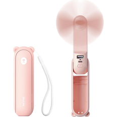 Jisulife Handheld Mini Fan 3 in 1 USB Rechargeable Portable Fan