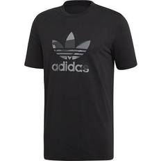 adidas Men's Logo Printing Short Sleeve T-Shirt - Black