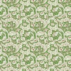 Wallpapers Morris & Co Tapete Bachelors Button Leaf Green Sky