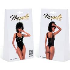 Mapale Bodysuit - Schwarz Glänzend