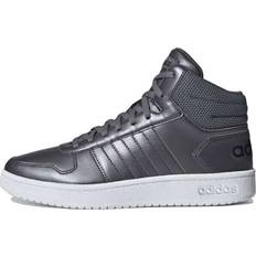 adidas Hoops 2.0 Mid - Grey White