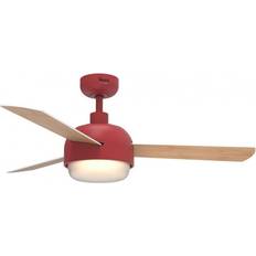 Ceiling Fans Universal Blue Ventilador De Techo Retro Silencioso Con WiFi Rojo 122 cm