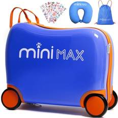 Aerolite MiniMax 45x36x20cm 29L Kids RideOn Childrens Luggage Set
