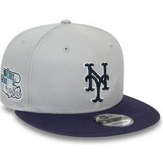 Supporterprodukter New Era York Mets MLB Patch Grey 9FIFTY Snapback Cap S-M