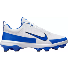 Nike Baseball Shoes Nike Men's Force Trout 9 Pro MCS Baseball Cleats, Size 10, White/Navy/Grey