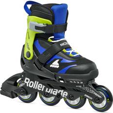 Rollerblade Microblade Black Blue Kids Inline Skates 5-8
