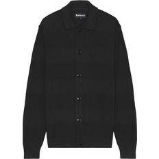 Black - Men Cardigans Barbour Filley Knitted Cardigan - Black