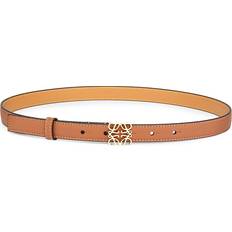 Anagram Leather Belt - Beige