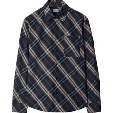 Burberry Rutig Skjorta - Blue
