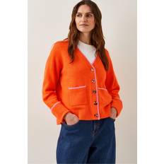 Monsoon Oona Oversized Cardigan - Orange